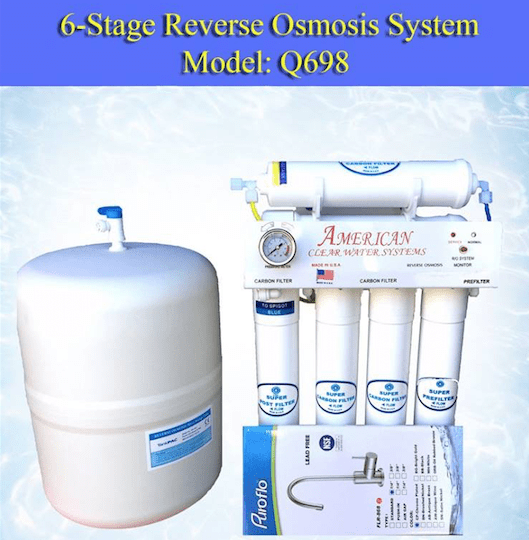 Six-Stage Reverse Osmosis System Q698